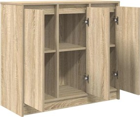 vidaXL Ντουλάπι Sonoma δρυς 85x34x76 εκ. Επεξεργασμένο Ξύλο