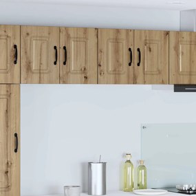 vidaXL Πάνελ πλυντηρίου πιάτων Kalmar 2 pcs Artisan Oak
