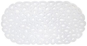 Ταπέτο Αντιολισθητικό Eco Ανακυκλωμένο Pvc Λευκό 68x35 - Estia