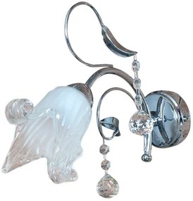 Απλίκα τοίχου InLight 43348-Χρωμέ