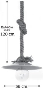 Φωτιστικό οροφής InLight 4382-Μαύρο