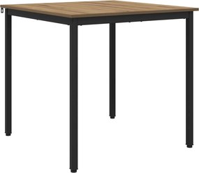 vidaXL Τραπεζαρίες 80 x 80 x 75 cm Επεξεργασμένο Ξύλο Artisan Δρυς