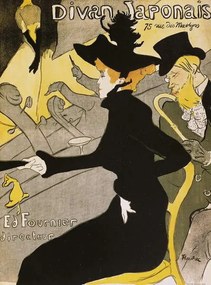 Αναπαραγωγή Poster for Divan Japonais, Toulouse-Lautrec, Henri de