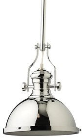 Φωτιστικό Κρεμαστο Aca KS1300P311CH CRONUS Ασημί (Silver Coloured)