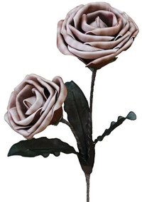 Τεχνητό Λουλούδι Τριαντάφυλλο 00-00-6072-4 61cm Brown Marhome Foam