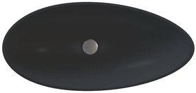 Sanitec Bliss 284 Νιπτήρας Συνθετικός Επικαθήμενος 66x35,5x14cm Anthracit