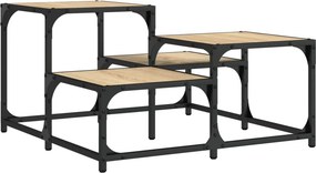 vidaXL Τραπεζάκι Σαλονιού Sonoma Δρυς 68 x 68 x 40 εκ. Επεξεργ. Ξύλο