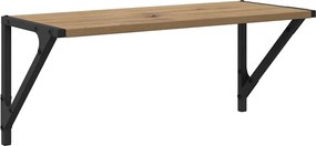 vidaXL Ράφια Τοίχου με ράφι 2 pcs Artisan Oak 60 x 25 x 25,5 cm