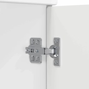 vidaXL Ντουλάπι Κάτω από τον Νιπτήρα Λευκό 56 x 37,5 x 81 εκ