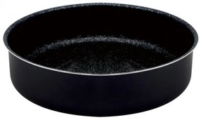 Ταψί Oliver Voltz OV51222N28, 28 cm, φινίρισμα μάρμαρο, στρογγυλό, Μαύρο