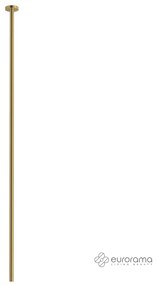 Eurorama FLUSH Ρουξούνι νιπτήρος οροφής 130εκ Light Gold Brushed