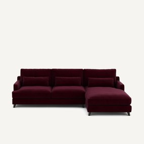 Γωνιακός καναπές από βελούδο, Alwine