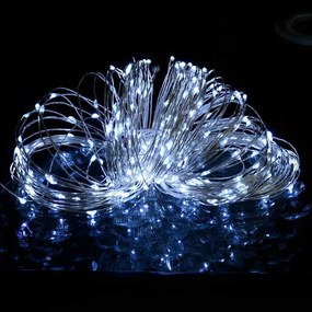 vidaXL Φωτάκια με 300 LED Ψυχρό Λευκό 30 μ.
