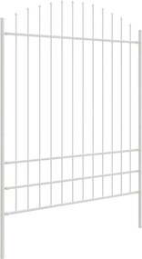 vidaXL Φράχτης Κήπου 7 pcs Λευκό 170 x 225 cm