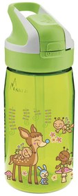 Παγούρι 450ml Με Καλαμάκι Laken Bambinos Πράσινο