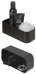 Tiger 2-Store Επιτοίχιο Ράφι 25 cm Black 1500010746