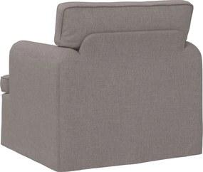 vidaXL Καναπές Taupe 84 x 80 x 85 εκ ύφασμα