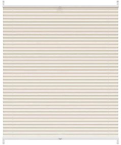vidaXL Σύστημα Σκίασης Πλισέ Κρεμ 100 x 125 εκ.