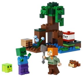 Η Περιπέτεια Του Βάλτου 21240 Minecraft 65τμχ 7 ετών+ Multicolor Lego
