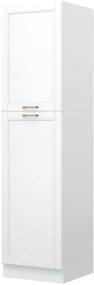 Επιδαπέδιο ντουλάπι ψηλό Tahoma K23-60-2KF-Λευκό ματ - 60.00Χ60.00Χ235.00cm