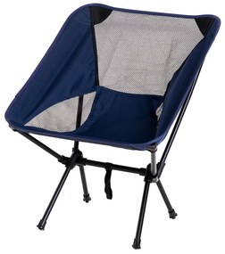 Καρέκλα Παραλίας AZORES Μπλε Μέταλλο/Ύφασμα 60x52x65cm - 14660027 - 14660027