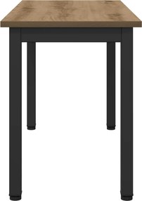 vidaXL παγκάκι Artisan Δρυς 80 x 35 x 45 cm Επεξεργασμένο Ξύλο