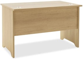Γραφείο εργασίας επαγγελματικό Amazon pakoworld χρώμα sonoma 120x75x75εκ
