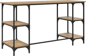 vidaXL Γραφείο Artisan Oak 140 x 50 x 75 εκ. Επεξεργασμένο ξύλο