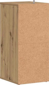 vidaXL Ντουλάπια παπουτσιών 2 τεμ Artisan Oak 32x35x70 cm