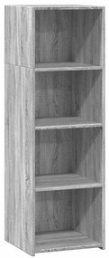 vidaXL Ντουλάπι Γκρι Sonoma 40x41x124 εκ. από Επεξεργασμένο Ξύλο