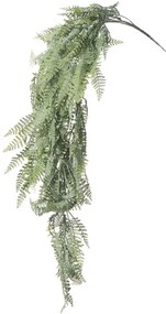 Τεχνητή Κρεμαστή Φτέρη 0771-7 15x2x80cm Green Supergreens Πολυαιθυλένιο