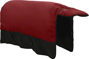 vidaXL Σαμάρι Ίππου Σκούρο πράσινο και μαύρο 125 cm Πολυεστέρας