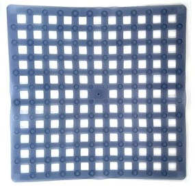 Πατάκι Αντιολισθητικό Square 00093.003 54x55cm Blue 54X55 PVC