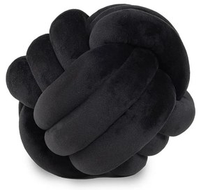 Διακοσμητικό Μαξιλάρι Βελουτέ (Φ22) Das Home Μαύρο