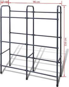 Βάση για 6 Κιβώτια Ατσάλινη