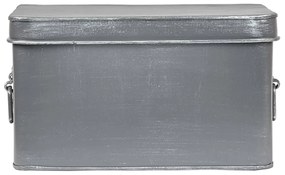 LABEL51 Κουτί Αποθήκευσης Media Χρώμα Αντικέ Γκρι 27 x 21 x 16 εκ. L