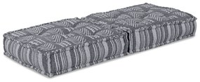 vidaXL Pouffe Modular  σε γκρι - 70x70x36 εκ. ύφασμα