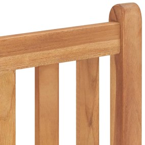 vidaXL Καρέκλες Κήπου 2 τεμ. από Μασίφ Ξύλο Teak