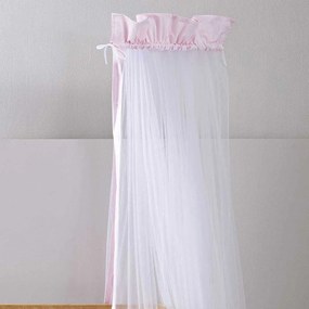 Κουνουπιέρα Βρεφική Nappy Pink Nima 180x480cm Πολυέστερ