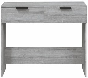 vidaXL Τραπέζι Κονσόλα Γκρι Sonoma 90x36x75 εκ. Επεξεργασμένο Ξύλο