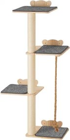 VEVOR Wall Mounted Cat Shelves Tree with Platform Tree-Shaped Cat Furniture