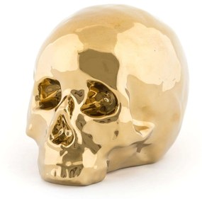 Διακοσμητικό Memorabilia My Skull Gold Seletti Porcelain