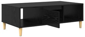 vidaXL με αποθήκευση με πόρτα Μαύρη δρυς 103.5 x 60 x 35 εκ Επεξεργασμένο ξύλο