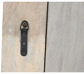 Τοίχο καθρέφτη DKD Home Decor Καφέ Φυσικό Ινδός 76,5 x 3 x 122 cm