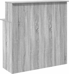 vidaXL Γραφείο υποδοχής 100x50x103,5 εκ. Επεξεργασμένο Ξύλο