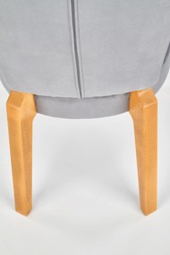 ROIS chair, color: honey oak / grey DIOMMI V-PL-N-ROIS-KR-D.MIODOWY/POPIEL