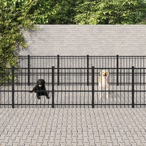 Κλουβί Σκύλου Εξωτερικού Χώρου 16,94 μ² από Ατσάλι