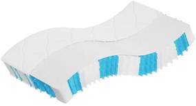 vidaXL Στρώμα με Pocket Springs Μεσαία Σκληρότητα 70x200 εκ.