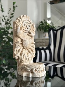 Stewehome αντικ αμπούλα κεριού διακοσμητικό μπίμπλο 21x9x10 cm