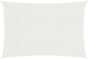 vidaXL Πανί Σκίασης Λευκό 5 x 7 μ. από HDPE 160 γρ/μ²